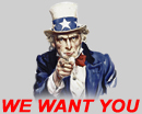 WE WANT YOU