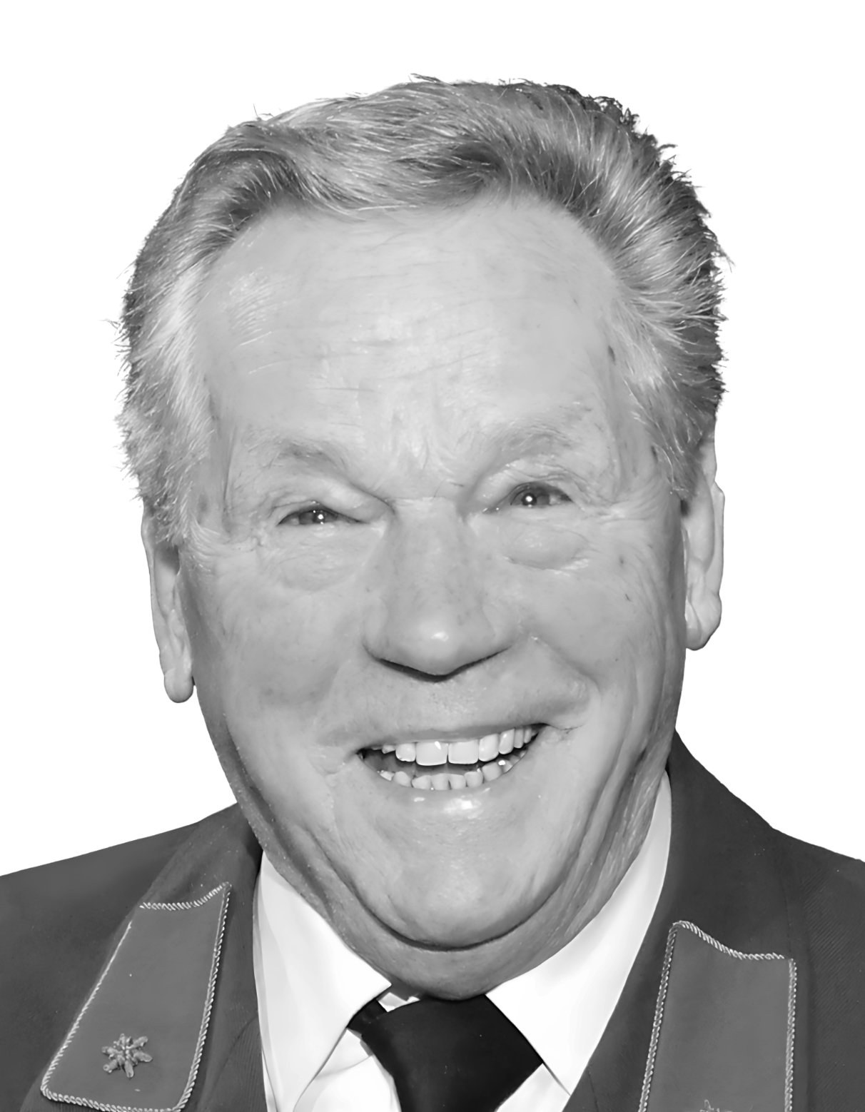 Portraitfoto des verstorbenen Kameraden Hermo